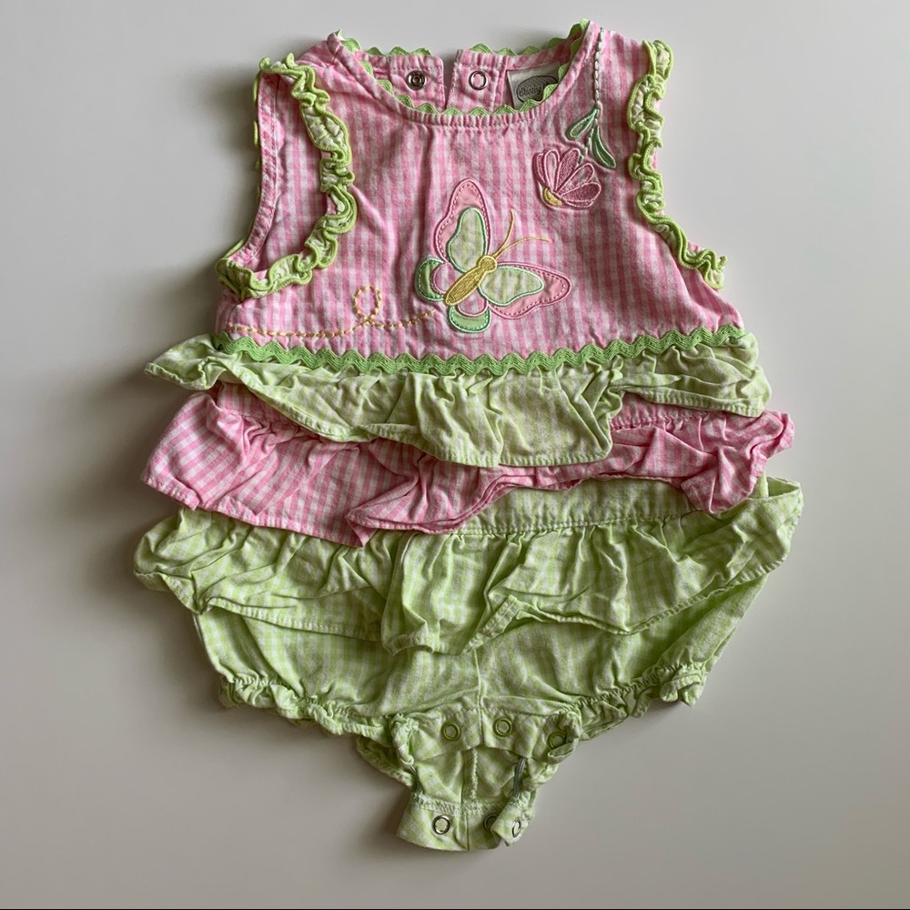 Baby Girl 6 Months Ruffled Romper
